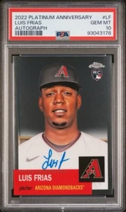 Autógrafo Luis Frías 2022 aniversario platino #LF PSA 10 - Imagen 1 de 3