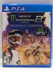 Monster Energy Supercross 2 Official Videogame Sony PlayStation 4 PS4 Game + DLC