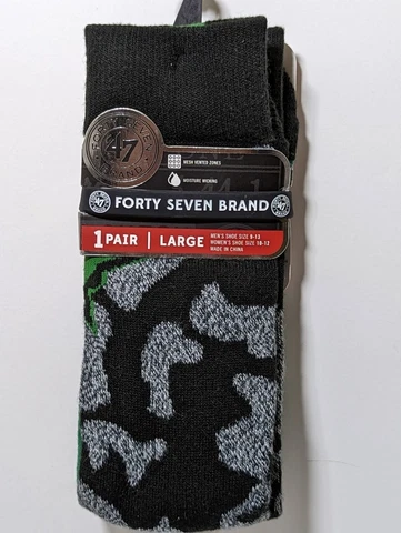 47 Brand x Dallas Stars Socks Bracelet Black Men US Size L Shoe Size (9-13) Cover