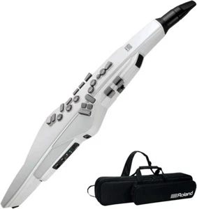 ROLAND Aerophone AE-20W Digital Wind Instrument Synthesizer Pearl White Japan - Picture 1 of 12