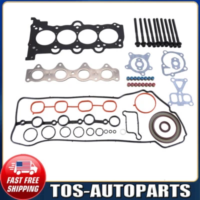 Nuevo juego completo de juntas pernos de cabeza para Hyundai Kia Accent Rio 2012-2016 1,6 L L4 Foto 1 de 4