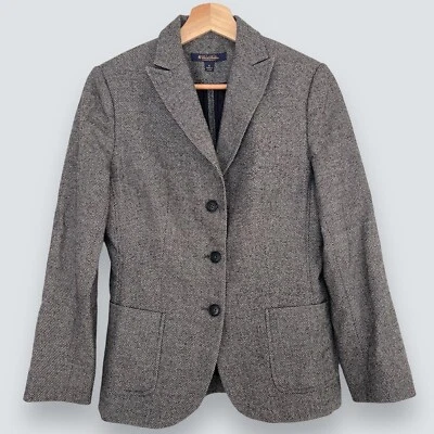 Chaqueta Blazer Brooks Brothers Mujer 4 Lana Loro Piana Carrera Negocios Foto 1 de 4
