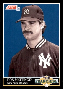 1991 Score #856 Don Mattingly - Picture 1 of 2