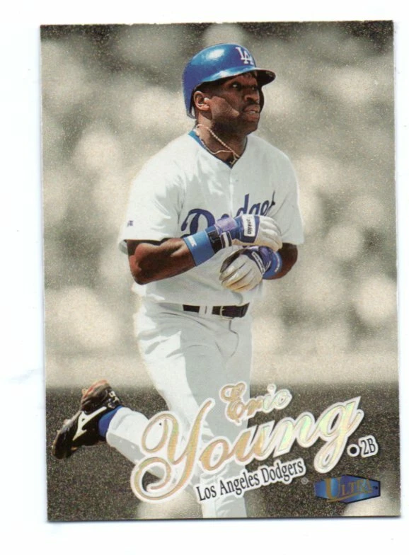eric young los angeles dodgers ultra gold card 1998 96 - Image 1 of 1