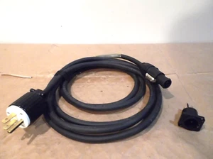 NEUTRIK POWER CORD 3Prong 10FT NEMA 5-15P NAC3FCA 16AWG with Port - Picture 1 of 4
