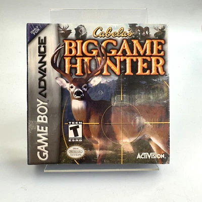 GBA Cabela’s Big Game Hunter, New And Sealed - Image 1 of 4