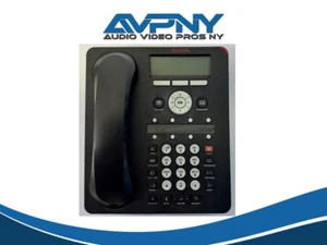 AVAYA 1608 SCHWARZ IP BÜROTELEFON - VERSAND $4,99/JE ZUSATZ $1,00! - Bild 1 von 4