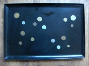 Curoc Monterey Tray Coins of the World Made in USA - Bild 1 von 4