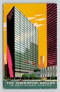 Postkarte Texas The Sheraton Dallas Hotel Southland Center Farbbild USA - Bild 1 von 2