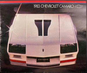 1983 Chevrolet Camaro 16-page Car Sales Brochure Catalog - Original - Picture 1 of 3