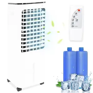 Portable 12L Air Cooler Low Noise Cooling Fan with 7000 BTU 3 Speed Settings - Picture 1 of 10