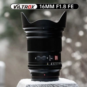 Viltrox AF 16mm F1.8 Full Frame Autofocus Camera Lens for Sony E-mount Cameras - Picture 1 of 9
