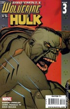 Ultimate Wolverine vs. Hulk #3A Francis FN+ 6.5 2009 Stock Image