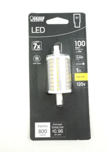 Feit Electric 100-Watt Equivalent R7s 78MM R7 Base LED Light Bulb, Bright White - Picture 1 of 2