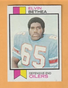 Elvin Bethea Houston Oilers 1973 Topps #325 HOF Trenton New Jersey - Bild 1 von 2