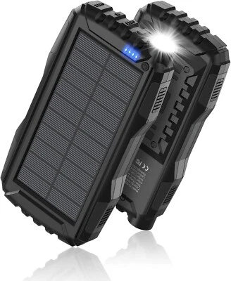 42800mAh Solar Charger Power Bank Portable Charger Power Bank External Battery - Image 1 of 4