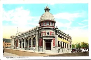 Postal Pawtucket Edificio de Oficinas de Correos Rhode Island B162 - Imagen 1 de 2