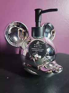 Neu | Disney Metallic Mickey Mouse Seifenspender Limited Edition | Selten Rarität Neu mit Etikett - Bild 1 von 4
