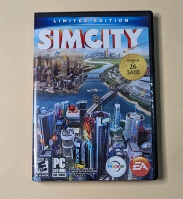 SimCity Limited Edition DVD-ROM PC 2013  Sim City Winner of 26 PC Game Awards - Image 1 of 3