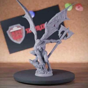 Stone Gargoyle Miniature Curse of Strahd Mini Dungeons and Dragons 5e DnD TTRPG - Bild 1 von 8