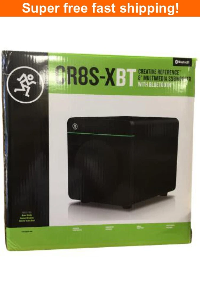 Mackie CR8S-XBT 5" Active Studio Subwoofer with Bluetooth Connectivity 2020 - Image 1 of 4