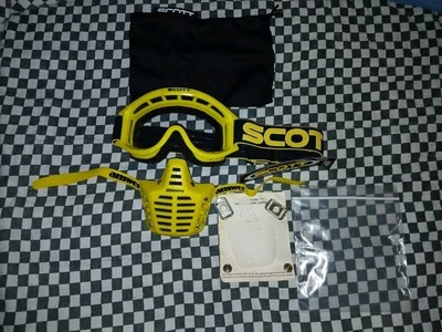 Gafas/respuesta/protector facial vintage SCOTT, MX, AMA, MOTOCROSS, CASCO, VISERA  Foto 1 de 4