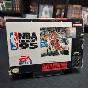 NBA Live 95 Super Nintendo SNES Complet NTSC-U/C - Picture 1 of 10