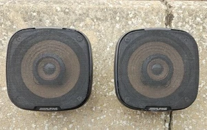 Vintage 2 x ALPINE 6257GD Strontium 2-way speakers - Picture 1 of 4