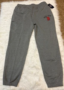 Boston Red Sox Majestic Men's Size XL Gray Jogger Pants - Picture 1 of 7