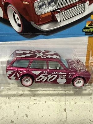 Hot Wheels Super Treasure Hunt Days on Bluebird Wagon, 510 - Image 1 of 4