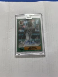 Topps 2022 claramente auténtico automático Cedric Mullins 12/99 - Imagen 1 de 2