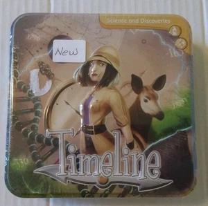 LT ASMODEE TIMELINE GIOCO DI CARTE SCIENZA E SCOPERTE NUOVO SIGILLATO LATTA - Foto 1 di 2