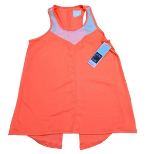 Vaportex Lucky In Love Bright Orange Split Back Tank Top Gr. S Tennis Active NEU - Bild 1 von 10