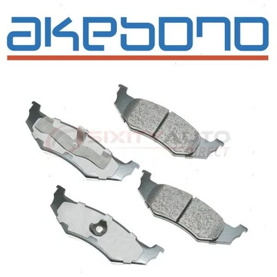 Akebono Pro-ACT Rear Disc Brake Pad Set for 1991-1994 Dodge Shadow - Braking jg Foto 1 de 4