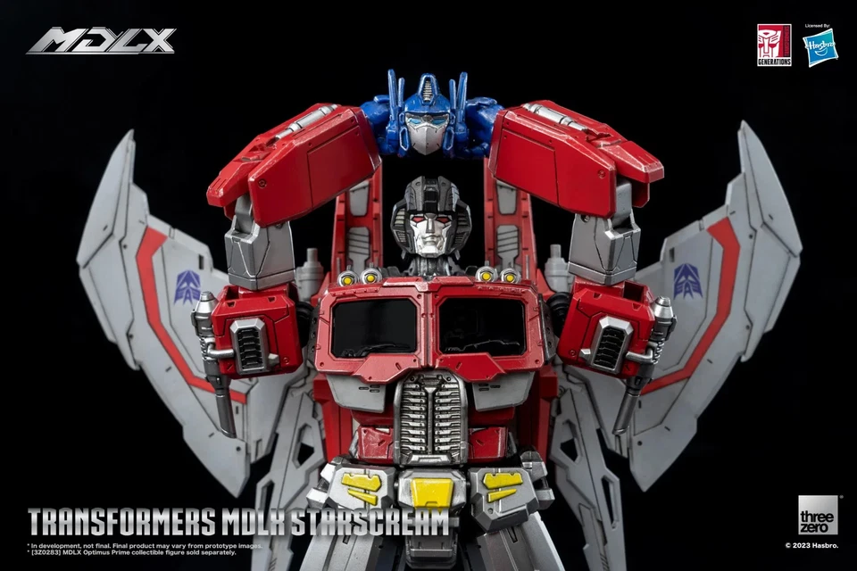 Threezero MDLX Crown Starscream Action Figure New - Image 1 of 3
