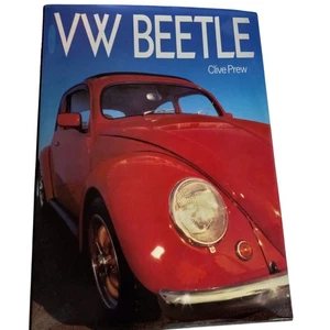 VW Beetle Hardcover Book By Clive Prew 1993 Dust Jacket Coffee Table Volkswagon - Picture 1 of 9