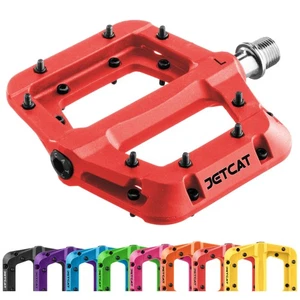 Mountain Bike Pedals Flat - MTB Pedals Flat, Bicycle Pedals for BMX/MTN/Road/... - Picture 1 of 9