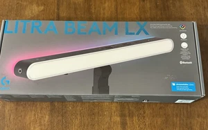 Logitech - Litra Beam LX Premium Dual-Sided RGB LED Streaming Light - Picture 1 of 9