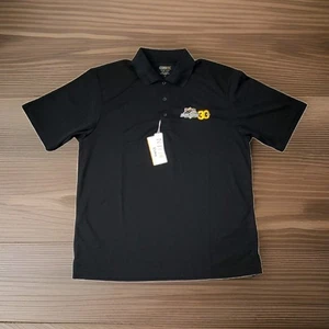 Prairie Meadows Rennbahn Casino schwarz Polo 30 Jahre Core365 Herren Größe L - Bild 1 von 9