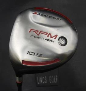 Left-Handed Adams Golf RPM 460CC 10.5° Driver Stiff Graphite Shaft - Picture 1 of 4