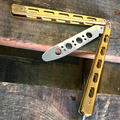 Treinador de metal dourado para prática pesada - Imagem 1 de 3