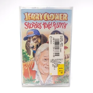 JERRY CLOWER Stories Told Funny Cassette (1993) MCA Comedy Ledbetter Salvage Co - Picture 1 of 3