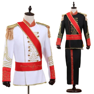 Military Dress Queen Guard Soldier Uniform Costume Palace Prince Suit Full Set - Image 1 of 4