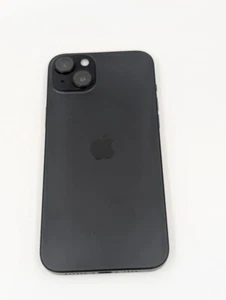 iPhone 15 Plus 128 Go Noir - Fonctionne, signes d'utilisation - Photo 1/13