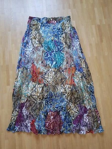 Crinkle Rock mit Blumenmotiven - Rick Cardona by Heine - Gr. 42 - knöchellang - Bild 1 von 6