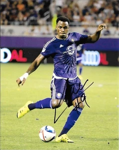 ORLANDO CITY SC ~ CANADA CYLE LARIN HAND SIGNED 8X10 PHOTO W/COA - Picture 1 of 1
