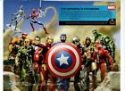 2009 Action Figures Toy PRINT AD ART - Punisher Iron Fist Silver Surfer Marvel
