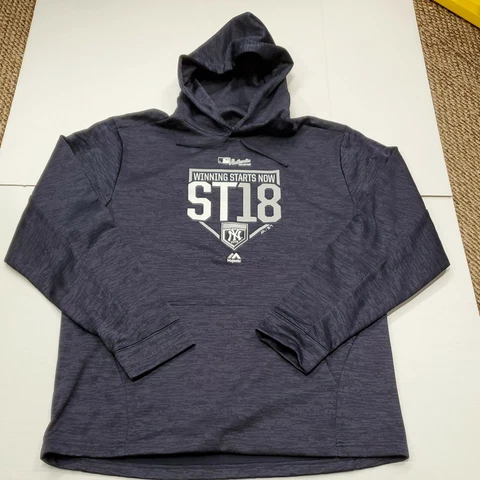 New York Yankees Spring Training 2018 Player Issued Hoodie Sweatshirt Large Cover