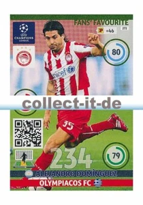 Panini Adrenalyn Champions League 14/15 272 Alejandro Dominguez Fans Favourites - Picture 1 of 1