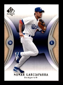 2007 SP Authentic #23 Nomar Garciaparra Los Angeles Dodgers Baseball Card